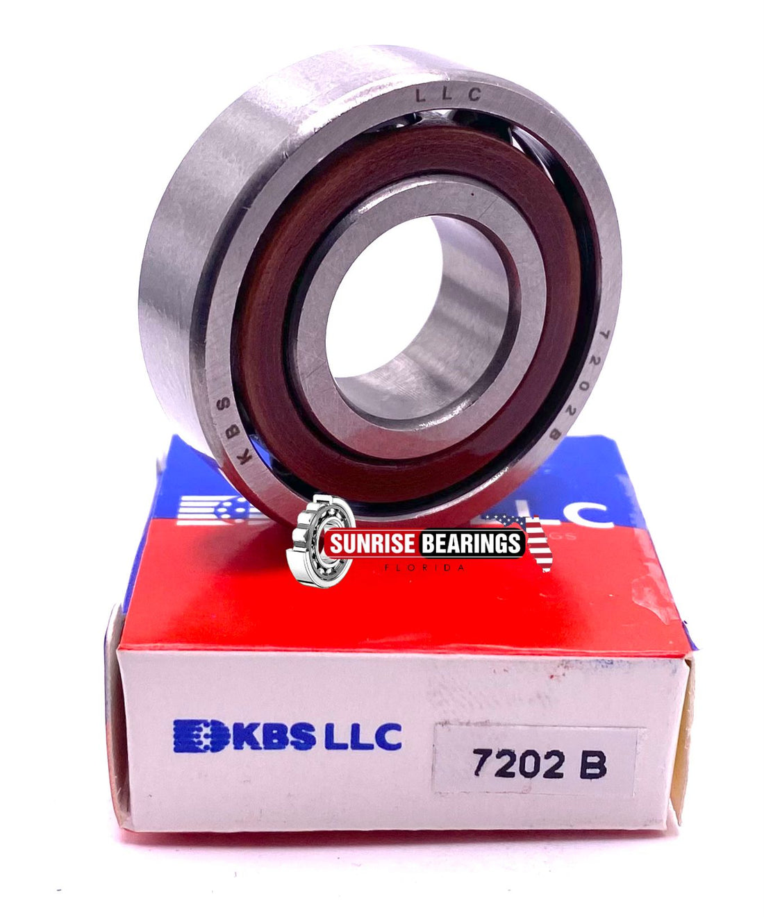 KBS 7202 B Angular Contact Ball Bearing, Open Type, No Seals 15x35x11 mm