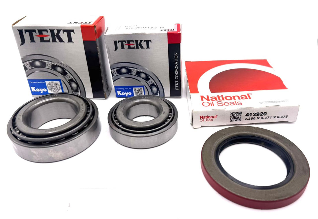 KOYO 25580 25520 14125A 14276 Bearing Replacement Set for 7000-lb Trailer Axle