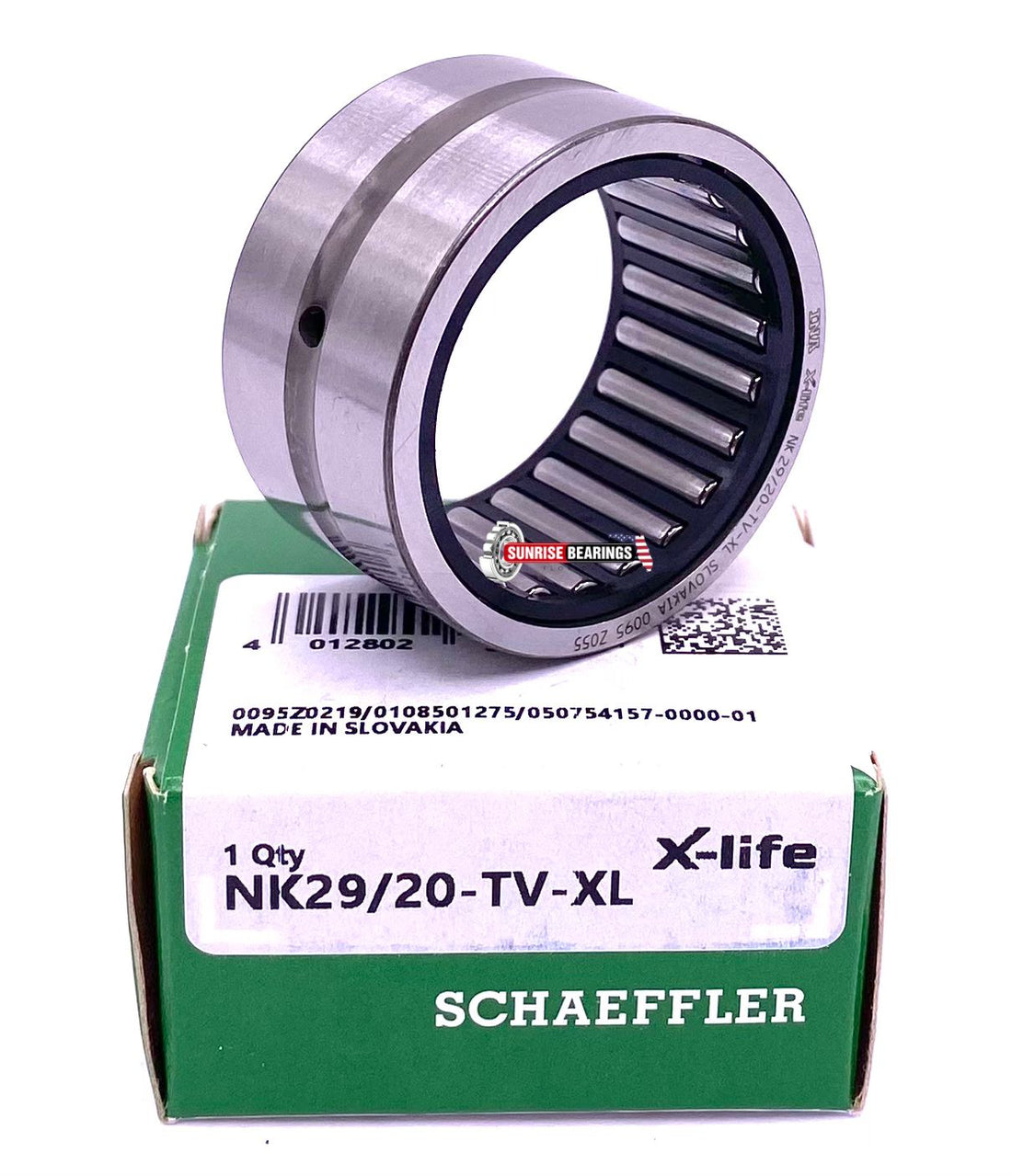 INA NK29/20 TV XL Machined Needle Roller Bearing 29x38x20 mm