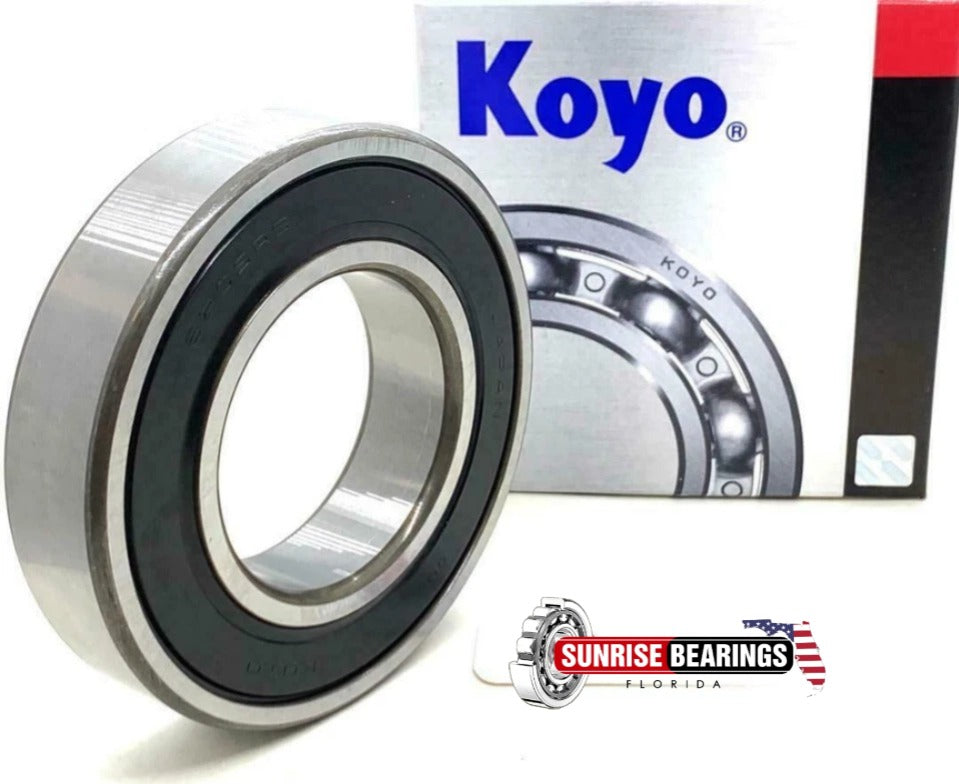 KOYO Japan 6209 2RS  Deep Groove Ball Bearing, Rubber Sealed 45x85x19 mm