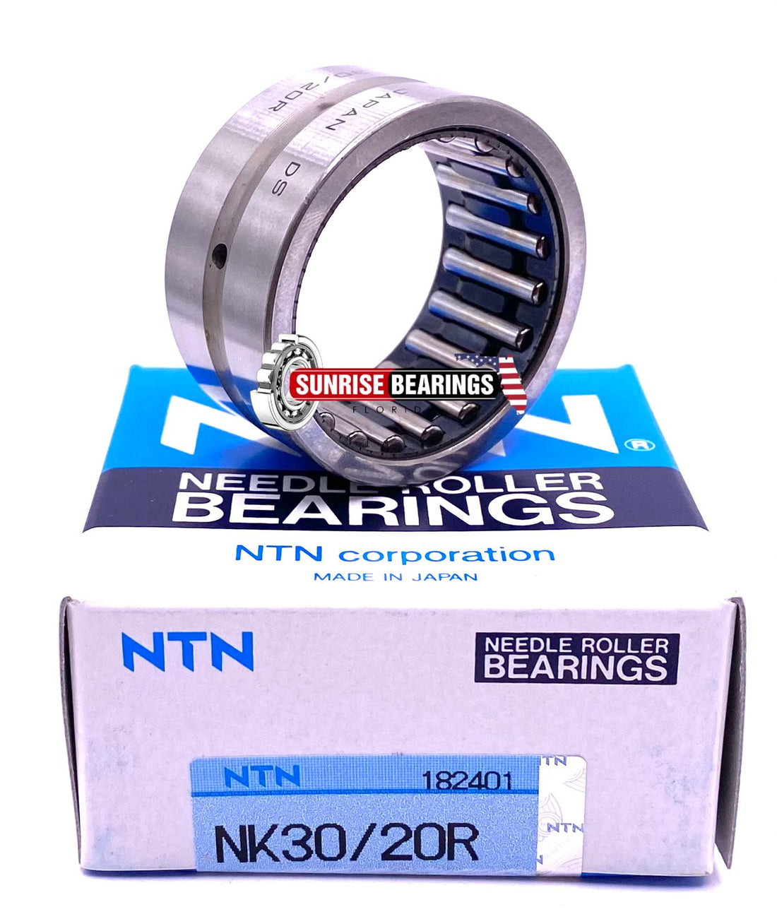 NTN Japan NK30/20 R Machined Needle Roller Bearing NK30/20R 30x40x20 mm