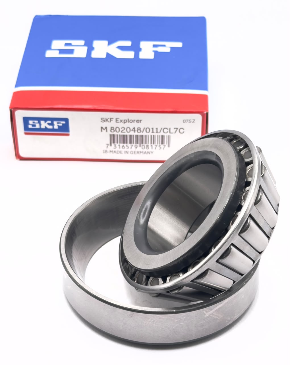 SKF M802048/011 CL7C Tapered Roller Bearing Pinion Bearing 41.28x82.55x26.54 mm