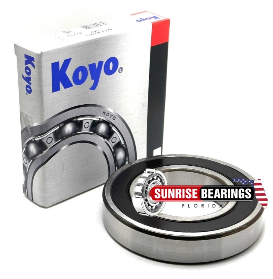 KOYO Japan 6214 2RS  Deep Groove Ball Bearing, Rubber Sealed 70x125x24 mm