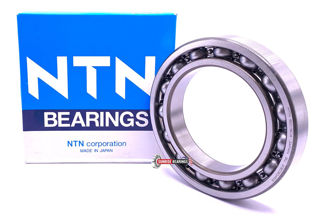 NTN 6015 C4 Deep Groove Ball Bearing, Open Type, No Seals 75x115x20 mm