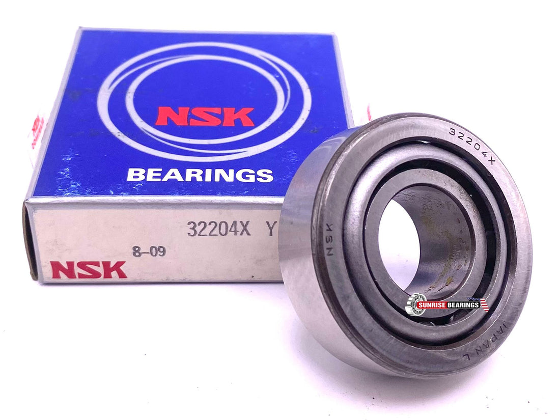 NSK Japan 32204 Tapered Roller Bearing 20x47x19.25 mm