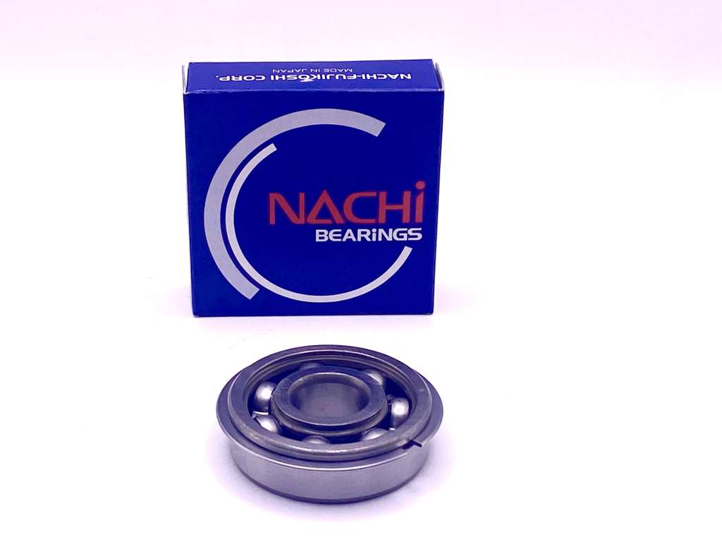 Nachi 6303 ZE NR Ball Bearing, One Shield + Snap Ring 17x47x14 mm