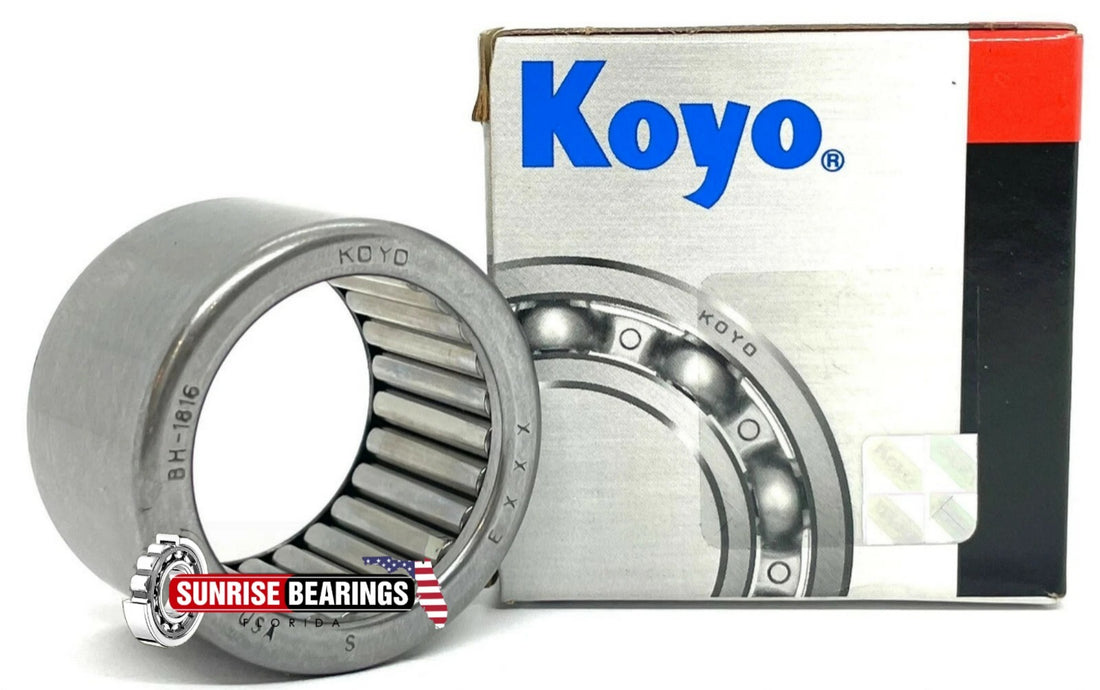 KOYO MADE IN USA BH-1816 Needle Roller Bearing Size (mm) : 28.575x38.1x25.4