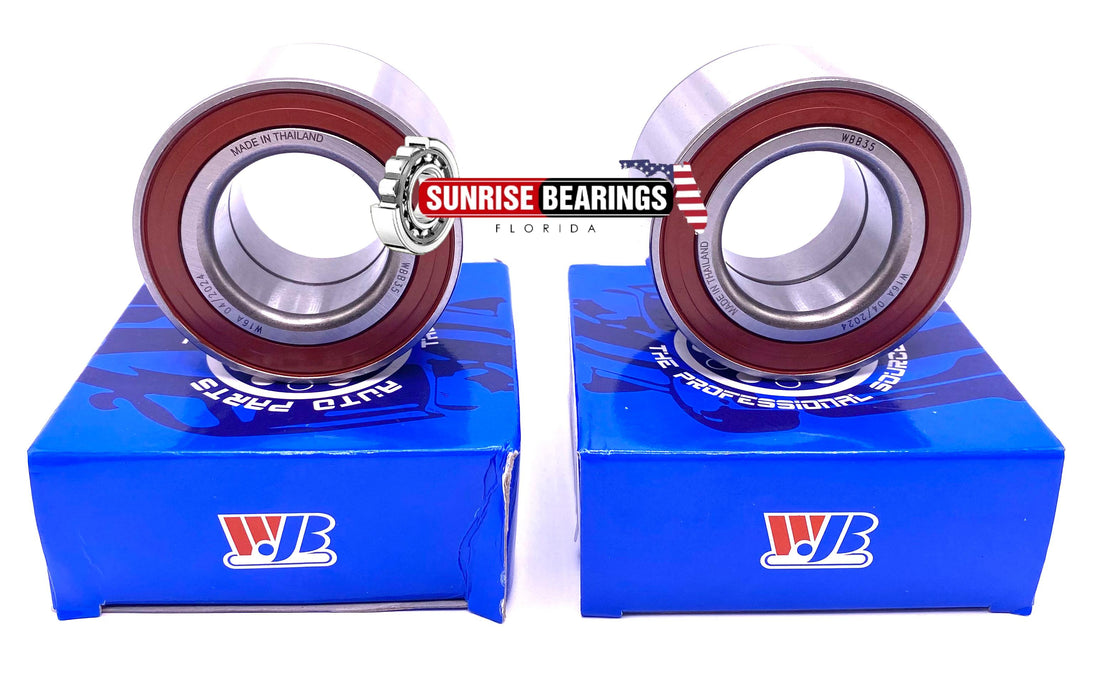 WJB 510066 Front Wheel Bearings Aveo Jetta Rabbit SET 35 34x64x37 mm