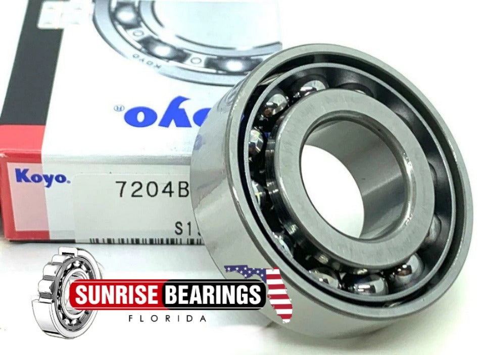 KOYO Japan 7204 B Angular Contact Ball Bearing 20x47x14 mm