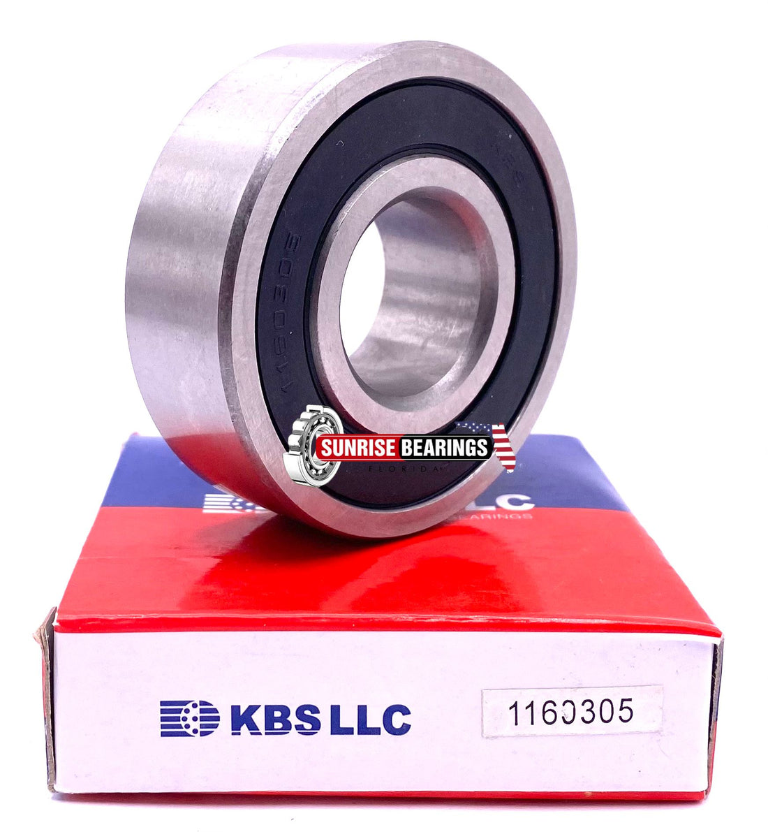 KBS 1160305 2RS Ball Bearing, OPEN One Side 25x62x21 mm