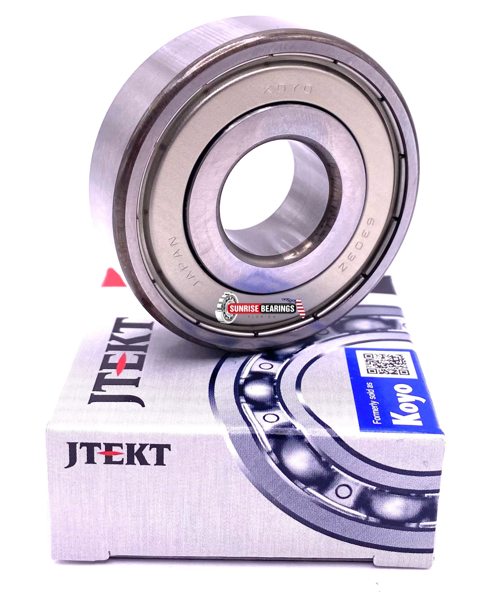 KOYO Japan 6303 ZZ CM Deep Groove Ball Bearing, Metal Shielded
