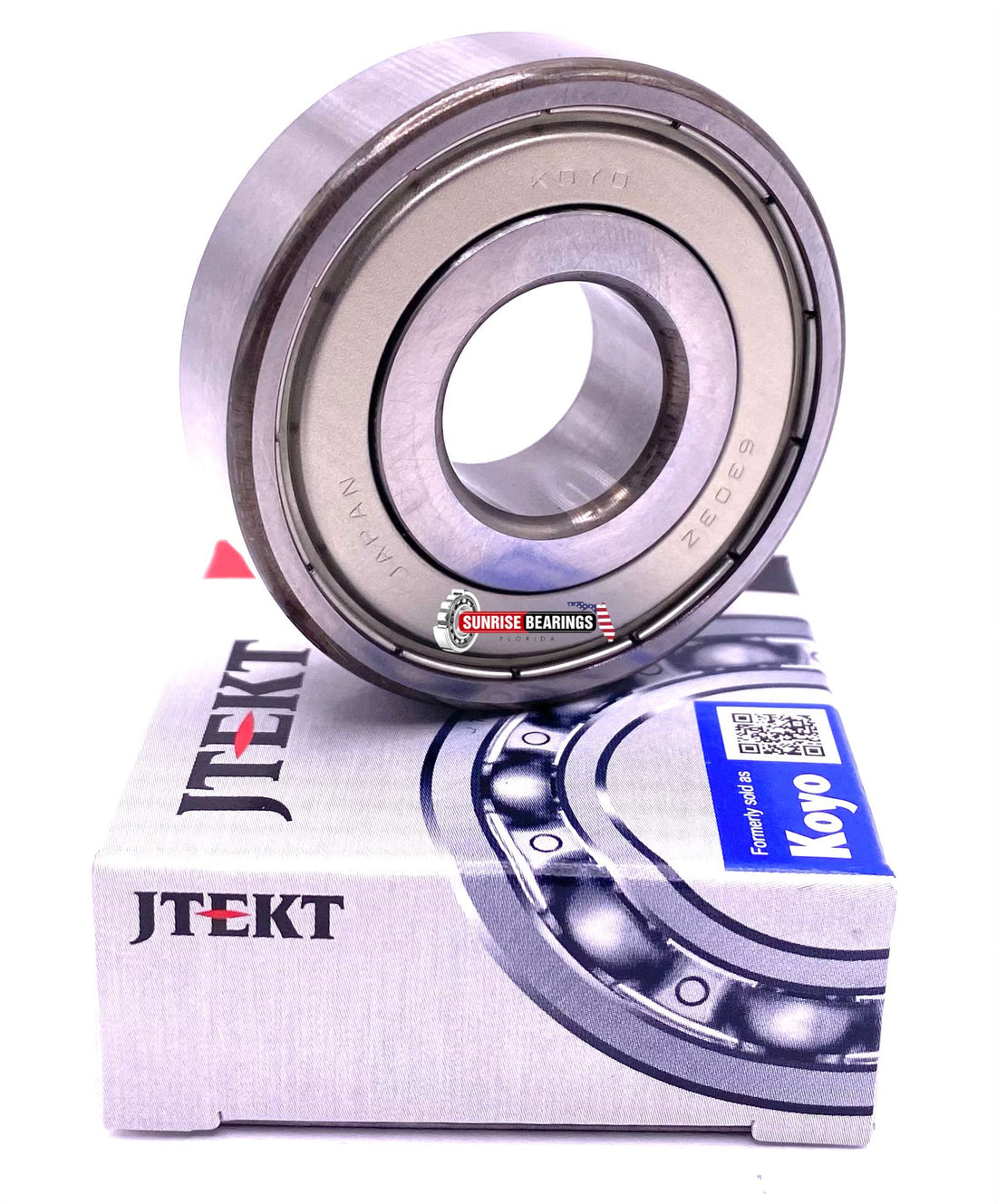 KOYO Japan 6303 ZZ CM Deep Groove Ball Bearing, Metal Shielded 14x47x14 mm