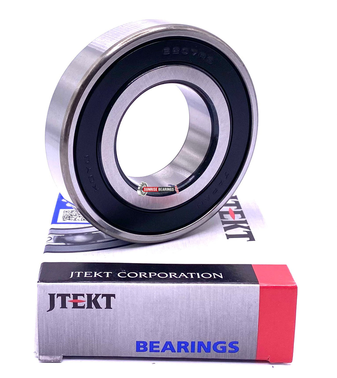 KOYO Japan 6207 2RS CM Deep Groove Ball Bearing, Rubber Sealed 35x72x