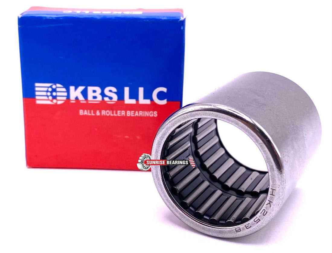 KBS HK2538 Needle Roller and Cage Assembly 25x32x38 mm