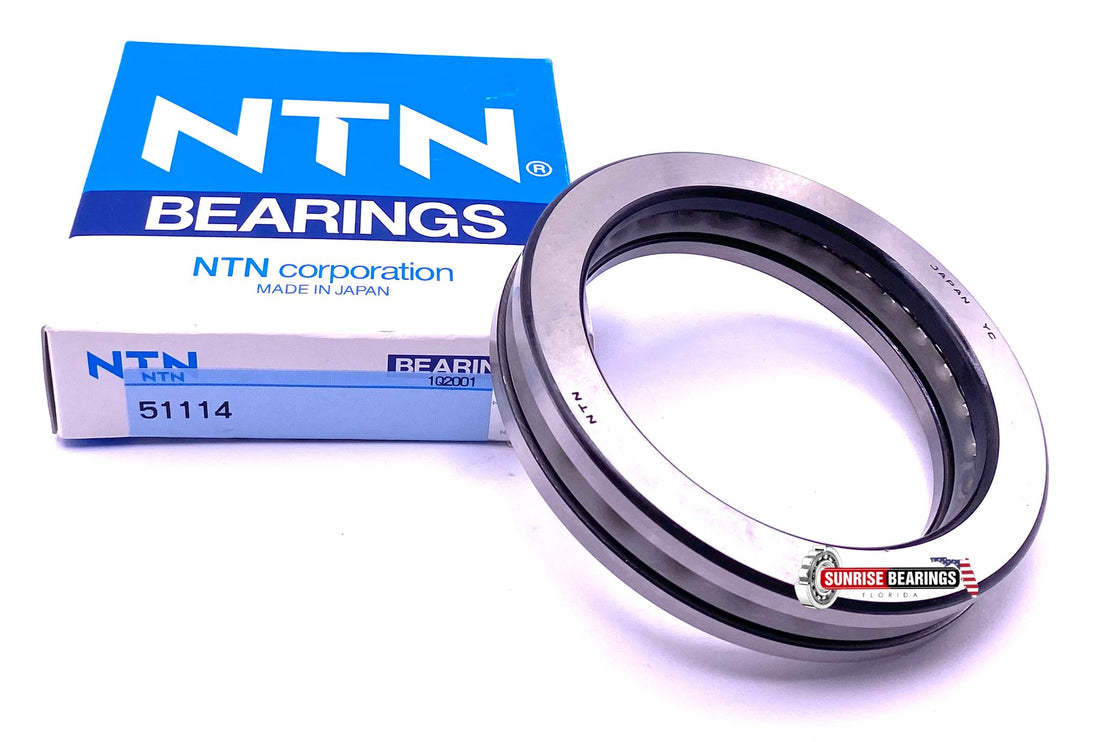 NTN Japan 51114 Thrust Ball Bearing Single Direction 70x95x18 m