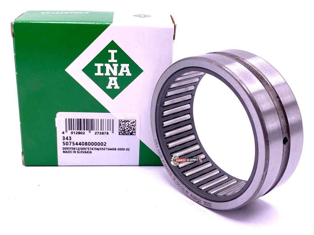 INA NK55/25 XL Needle Roller and Cage Assembly 55x68x25 mm