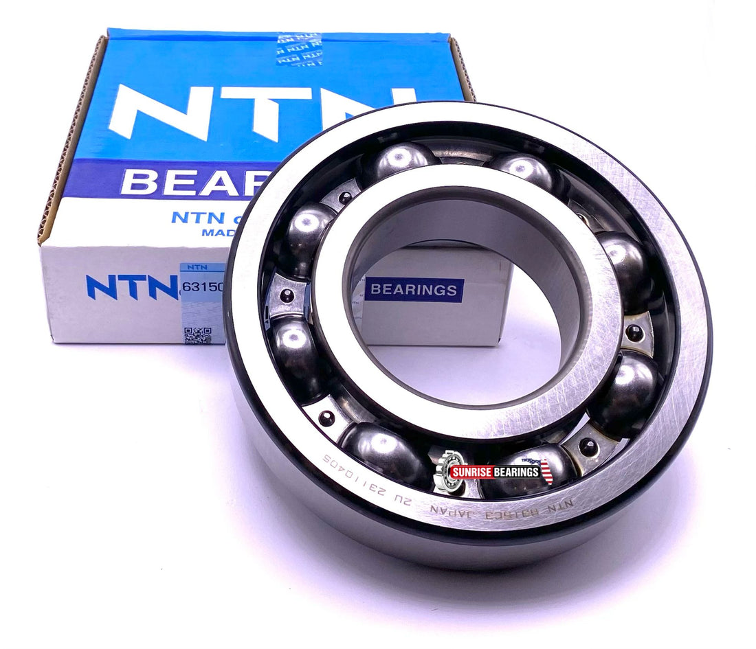 NTN Japan 6315 C3 Deep Groove Ball Bearing, Open Type, No Seals 75x160x37 mm
