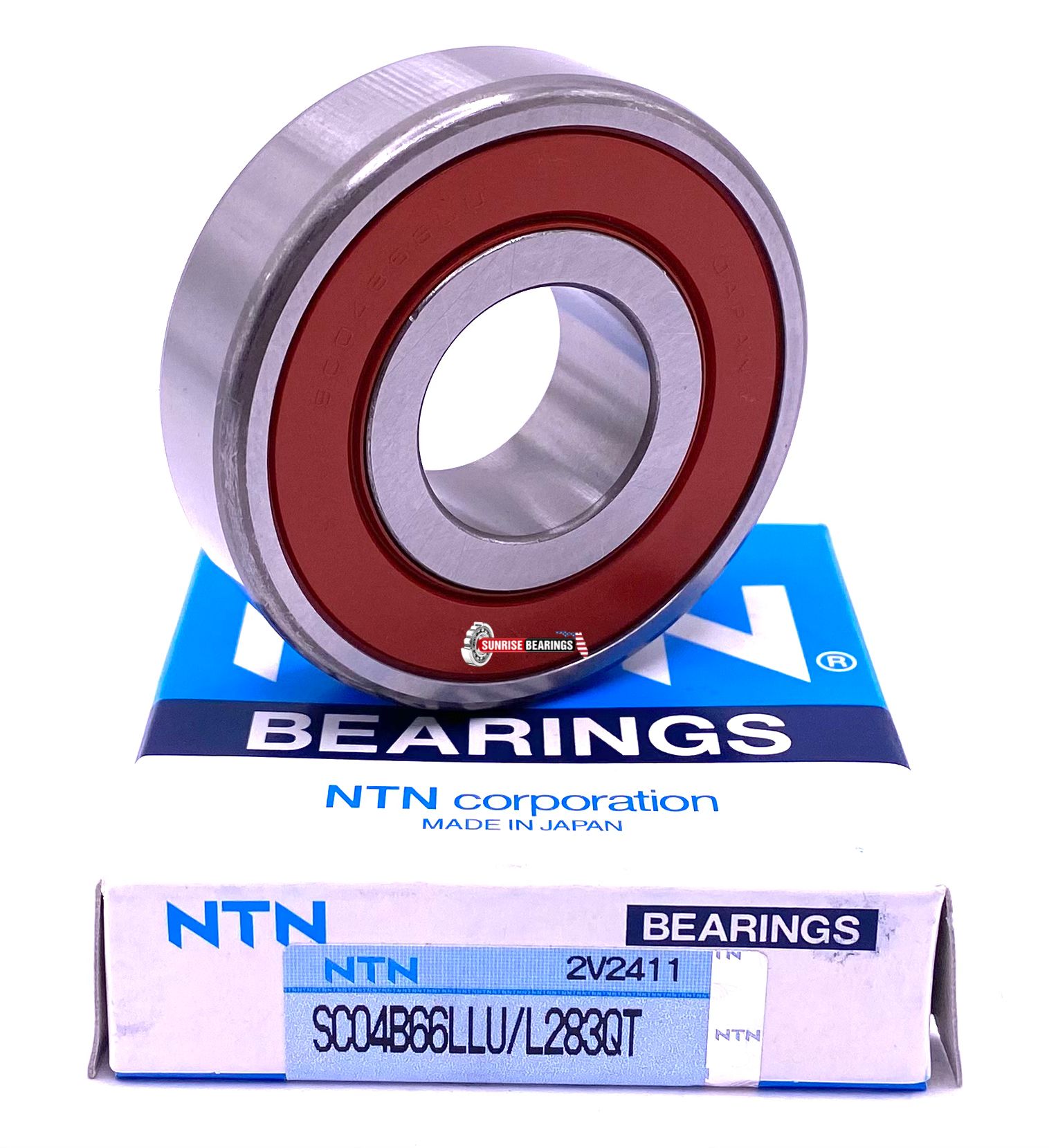 NTN SC04B66 LLU Ball Bearing, Rubber Sealed 91051-MAS-003 HONDA