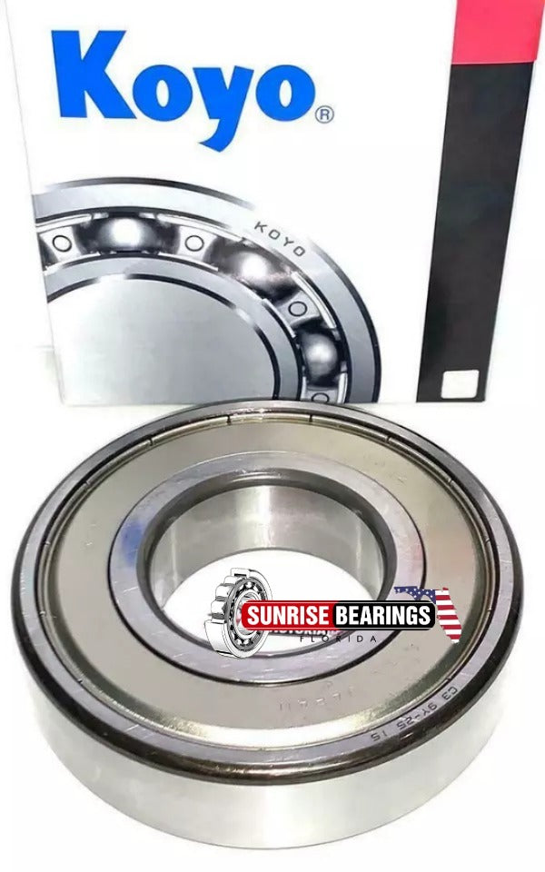 KOYO Japan 6311 ZZ Deep Groove Ball Bearing, Metal Shielded 55x120x29 mm