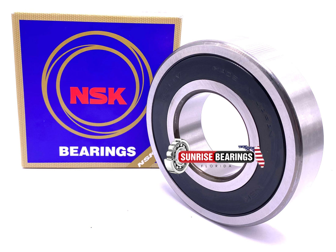 NSK Japan 6311 VV C3 Deep Groove Ball Bearing, Rubber Sealed 55x120x29 mm
