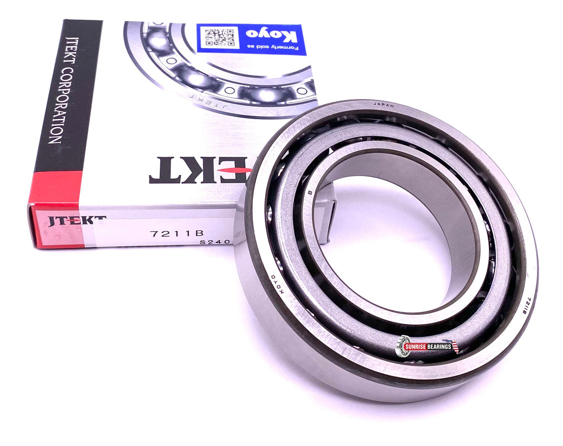 KOYO Japan 7211 B Angular Contact Ball Bearing 55x100x21 mm