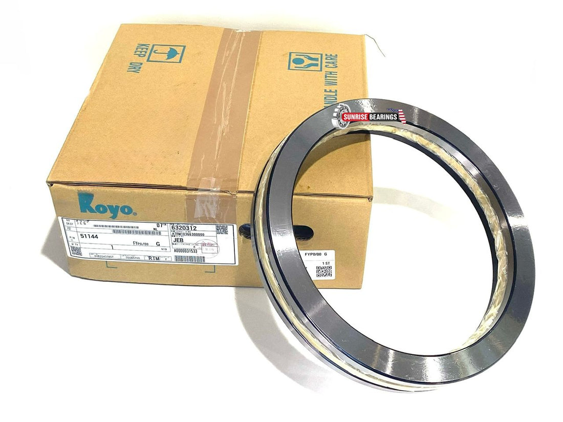 KOYO Japan 51144 Axial Deep Groove Ball Bearing 220x270x37 mm