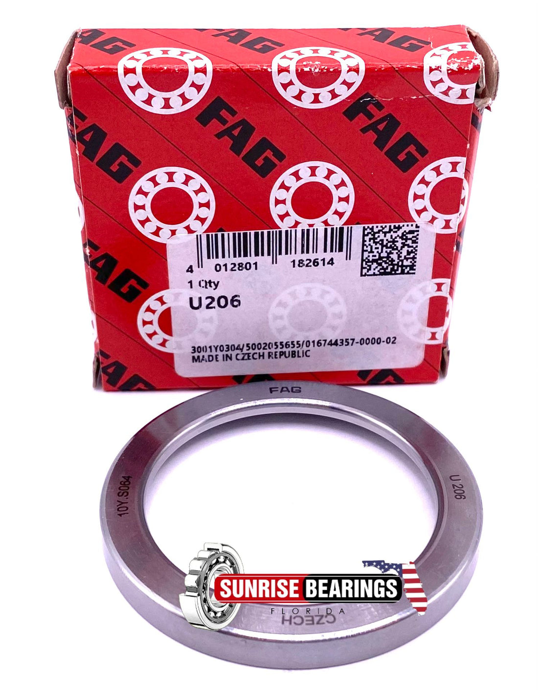 FAG U206 Thrust Ball Bearing 42x55x5.50 mm
