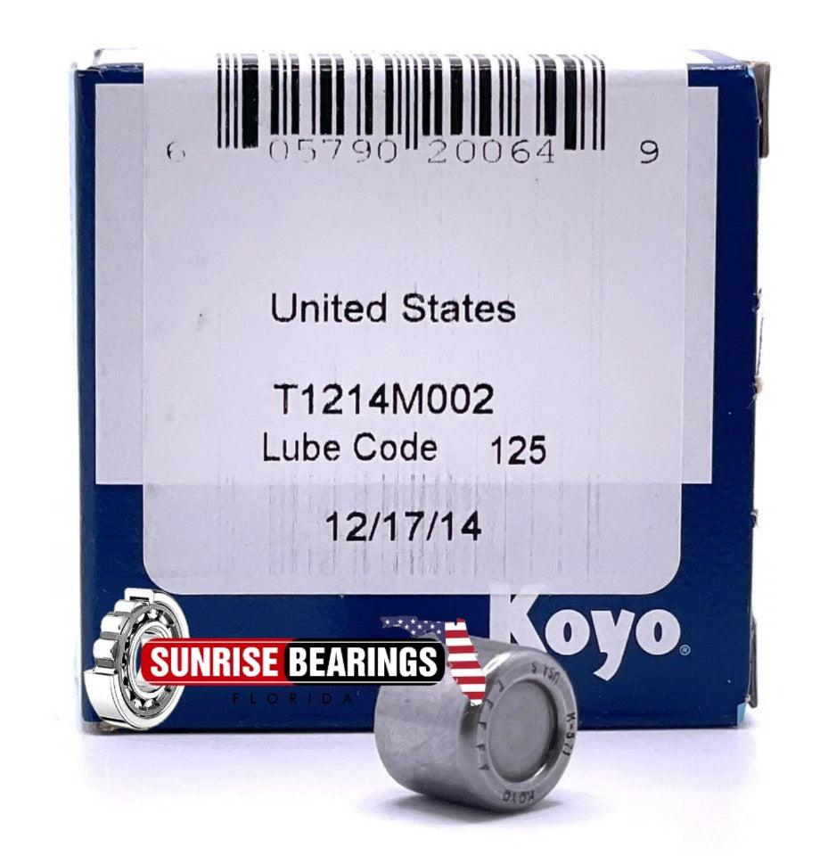 M571 Full Complement Needle Roller Bearing Closed End Brand Koyo 5/16x1/2x7/16