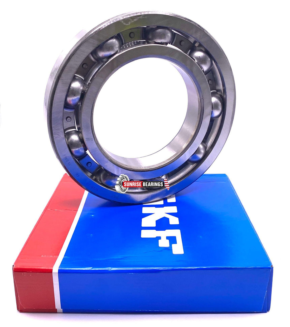 SKF 6226 C3 Deep Groove Ball Bearing, Open Type, No Seals 130x230x40 mm