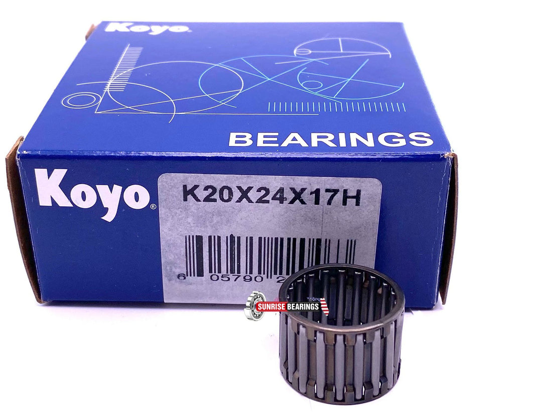KOYO Germany K20X24X17 H  Needle roller and Cage Assembly 20x24x17 mm