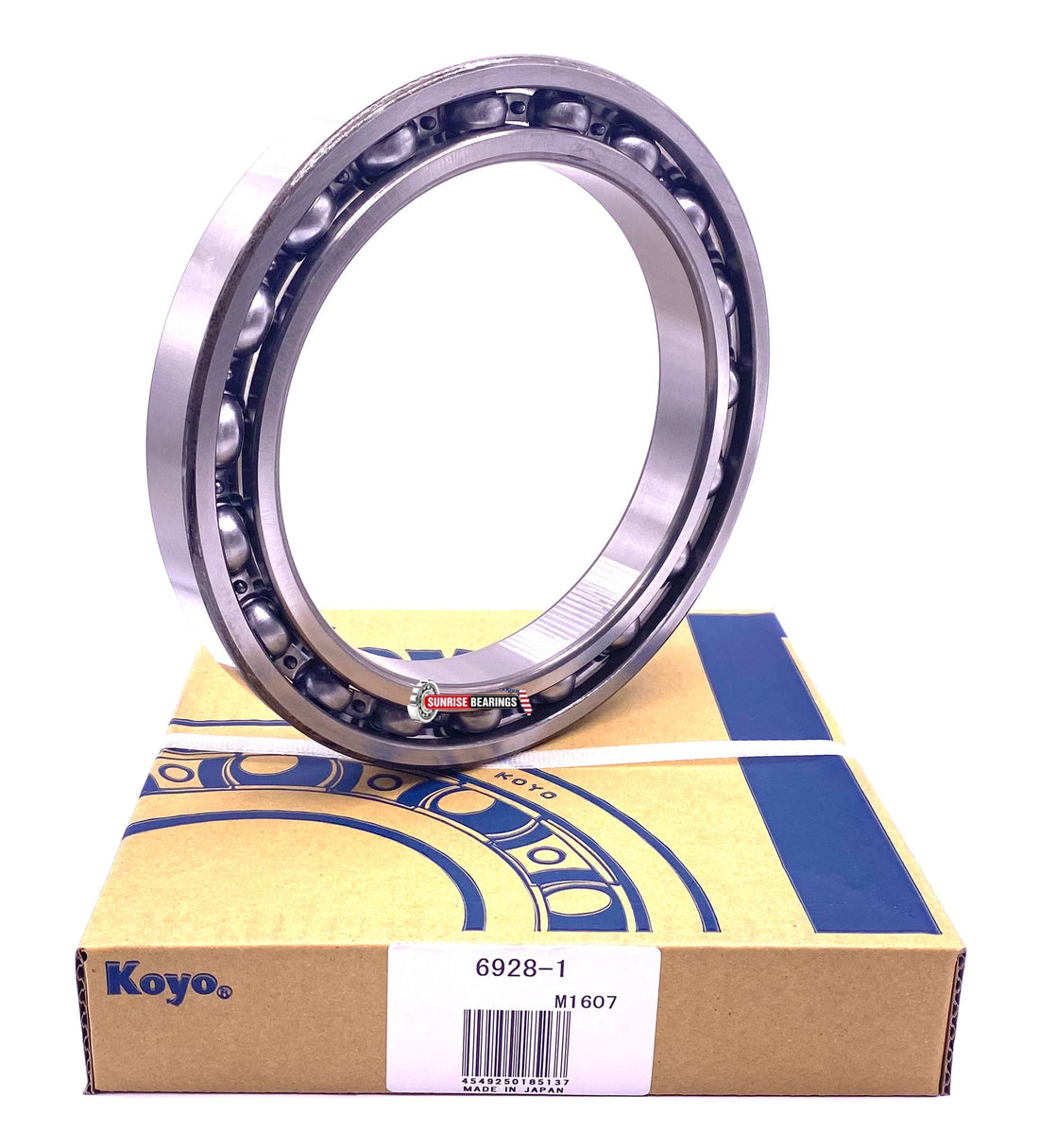 KOYO Japan 6928 Deep Groove Ball Bearing, OPEN Type, No Seals 140x190x24 mm