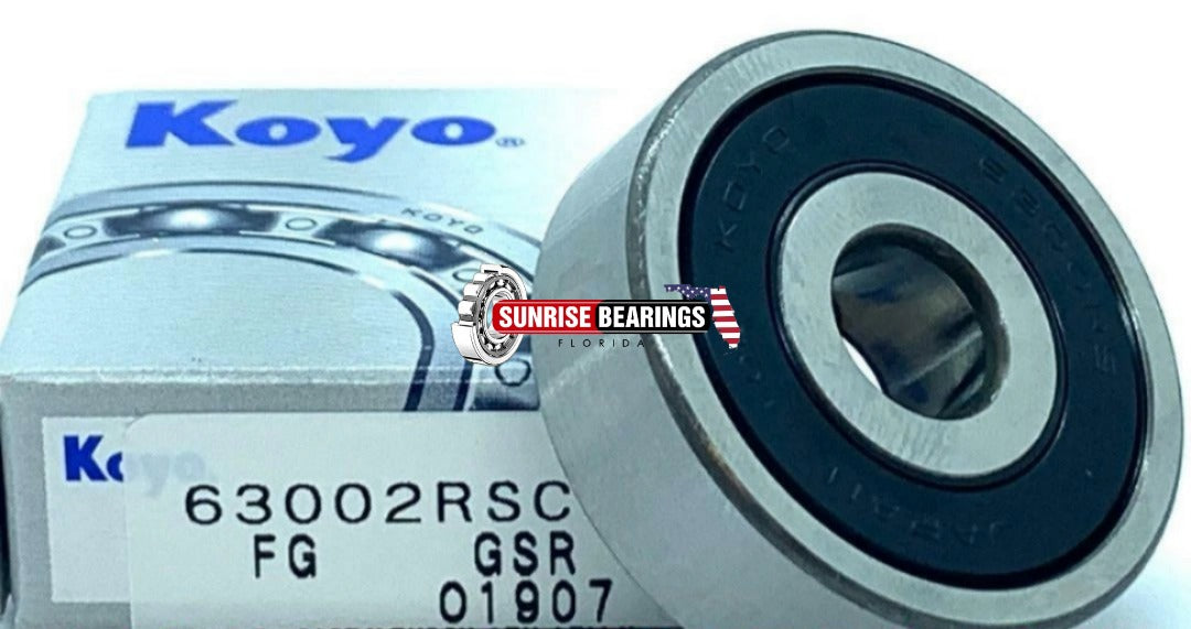 KOYO 6300 2RS C3 Deep Groove Ball Bearing, Rubber Sealed 10x35x11 mm