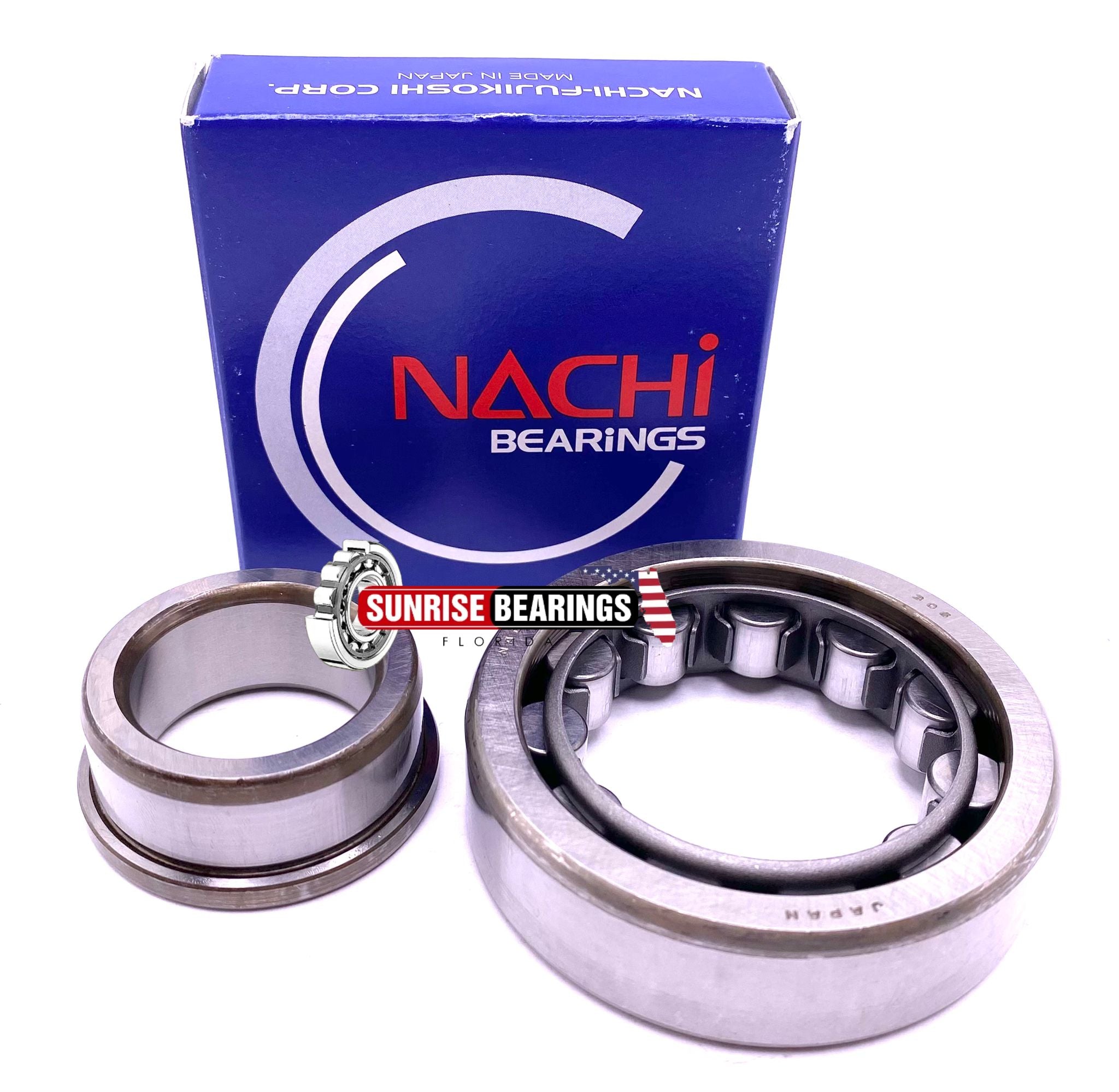 NACHI Japan NJ306 Cylindrical Roller Bearing 30x72x19 mm – Sunrise