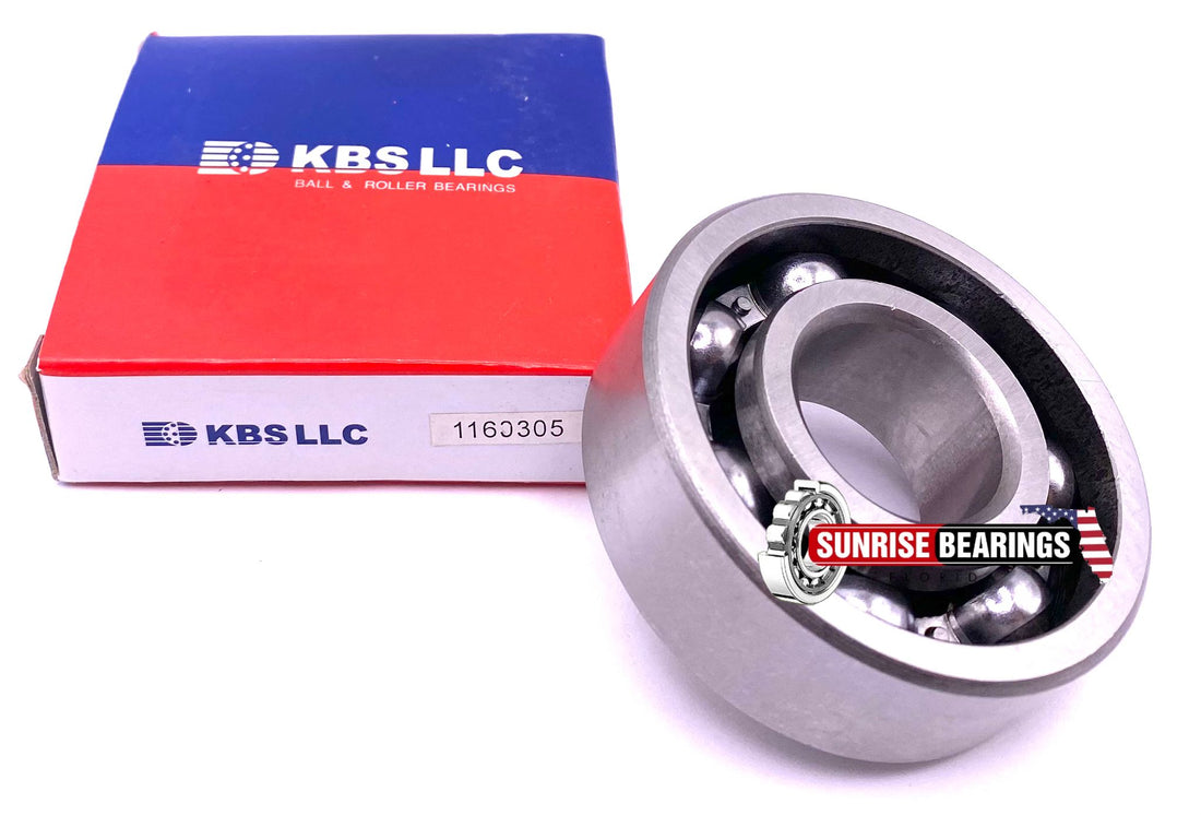 KBS 1160305 2RS Ball Bearing, OPEN One Side 25x62x21 mm