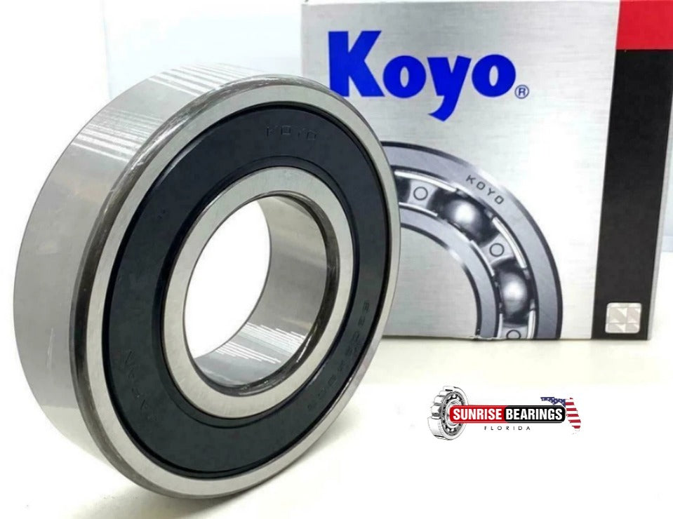KOYO Japan 6309 2RS C3 Deep Groove Ball Bearing, Rubber Sealed 45x100x25
