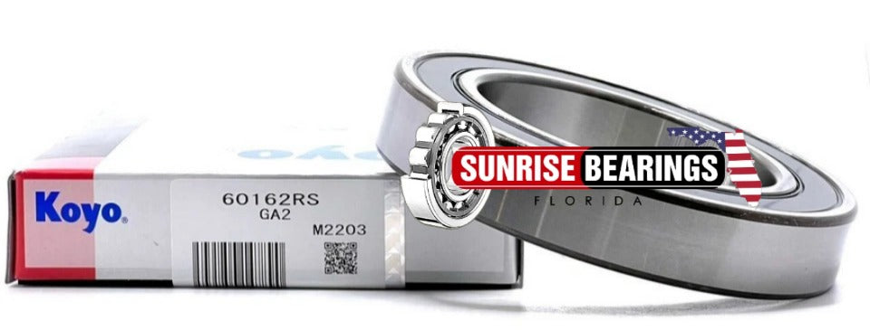 KOYO Japan 6016 2RS C3 Deep Groove Ball Bearing, Rubber Sealed 80x125x22 mm