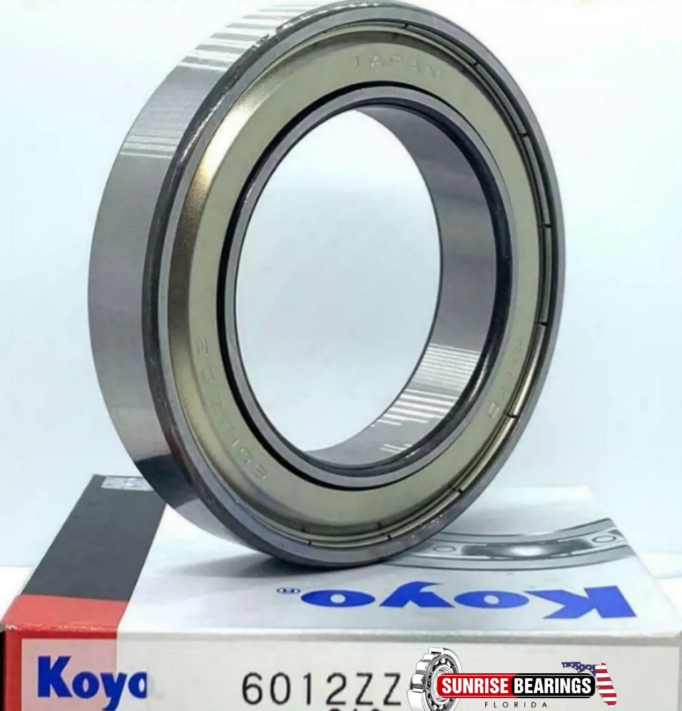 KOYO Japan 6012 ZZ  Deep Groove Ball Bearing, Metal Shielded 60x95x18 mm