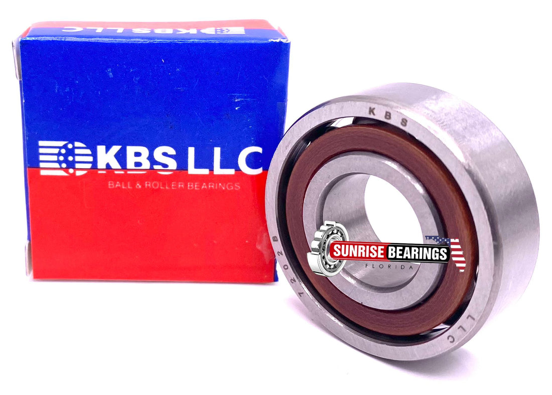 KBS 7202 B Angular Contact Ball Bearing, Open Type, No Seals 15x35x11 mm