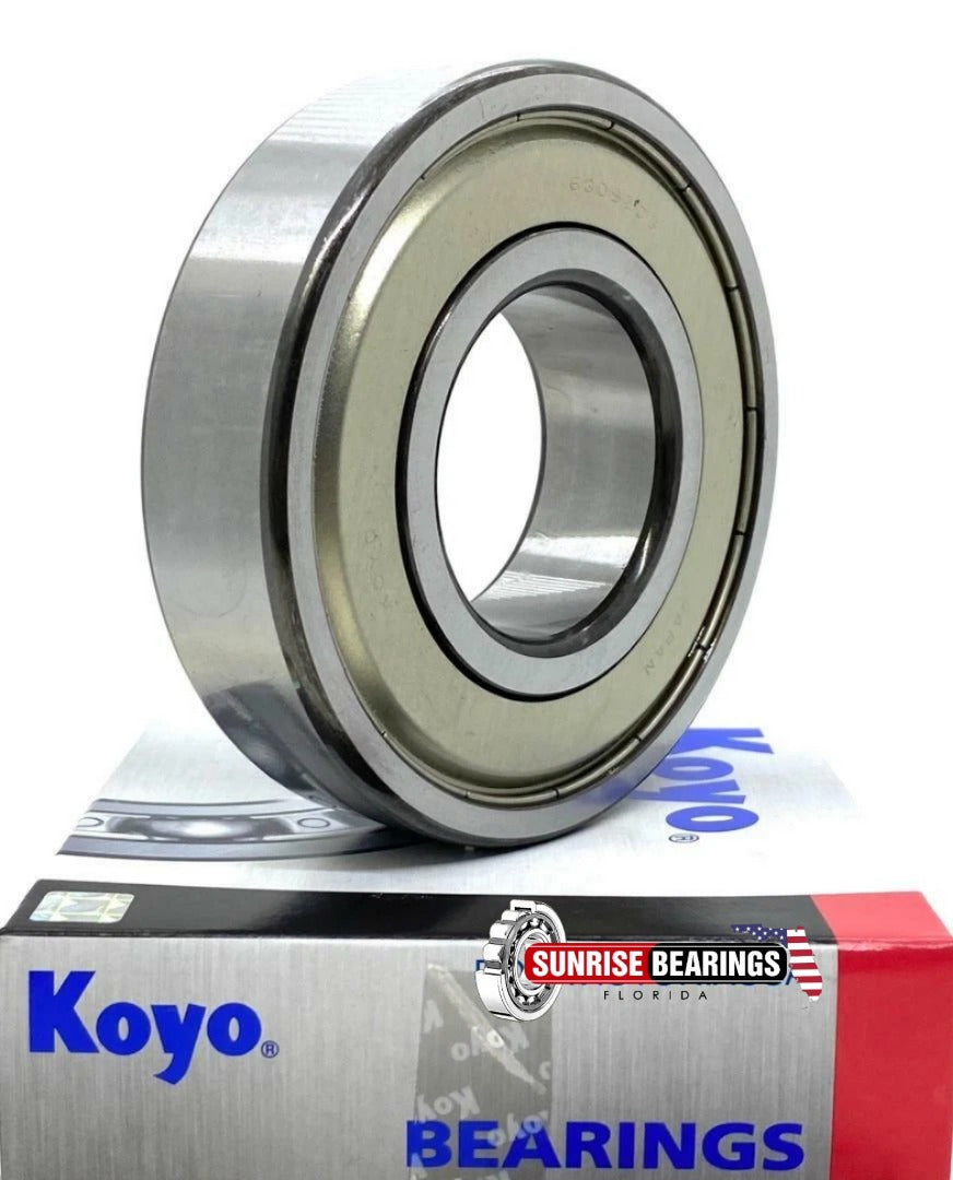 KOYO Japan6309 ZZ C3 Deep Groove Ball Bearing, Metal Shielded 45x100x25 mm