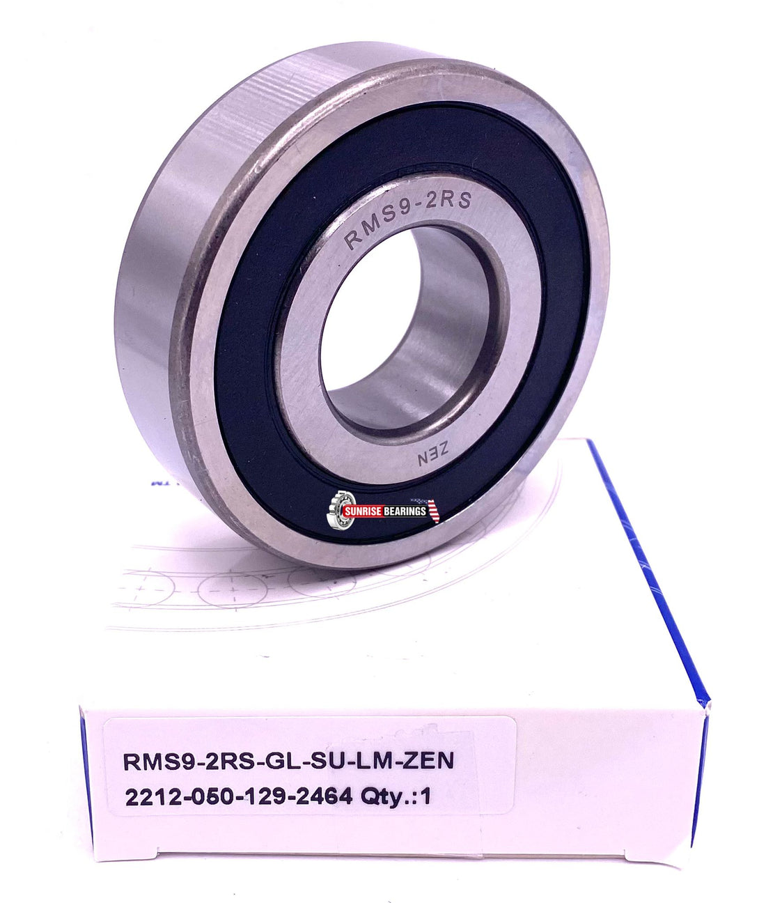 ZEN - Rodamientos rígidos de bolas RMS9 -2RS