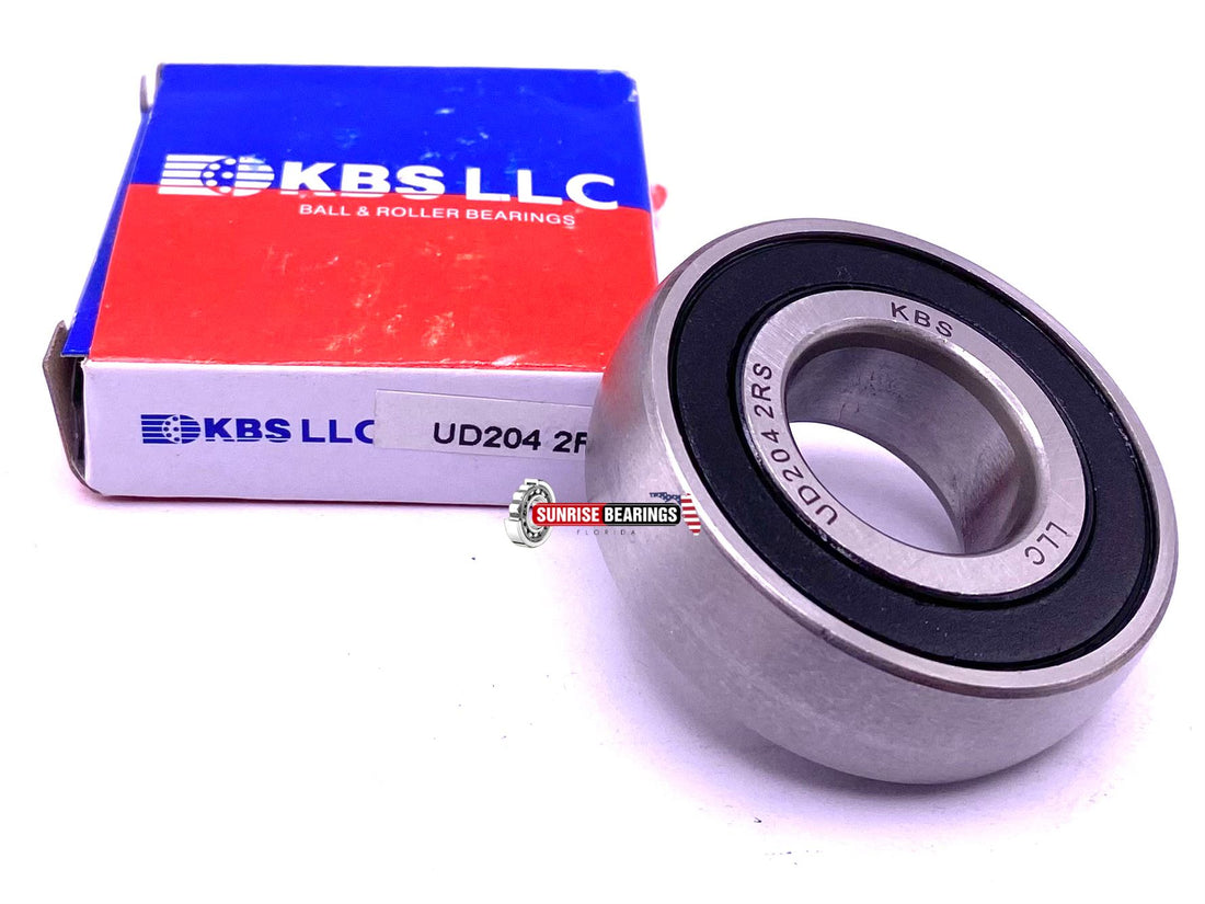 KBS UD204 2RS Radial Insert Ball Bearing 1726204 2RS1 CS204 2RS 20x47x14 mm