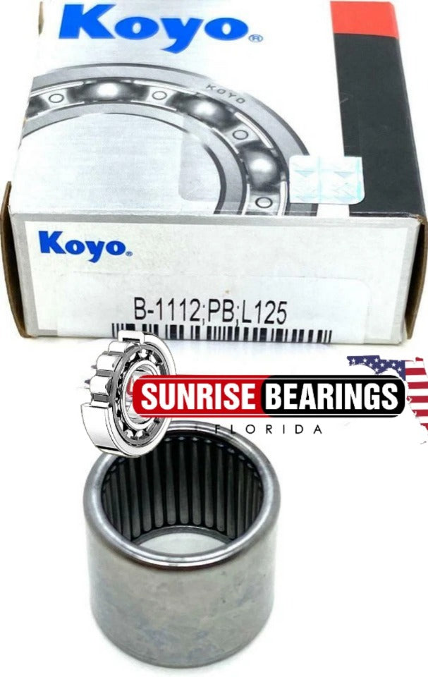 KOYO USA B-1112 Drawn Cup Needle Roller Bearing 0.6875 x 0.8745" x 0.750"