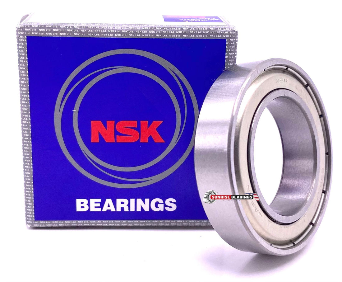 NSK 6905 ZZ Deep Groove Ball Bearing, Metal Shielded 61905 ZZ 25x42x9 mm