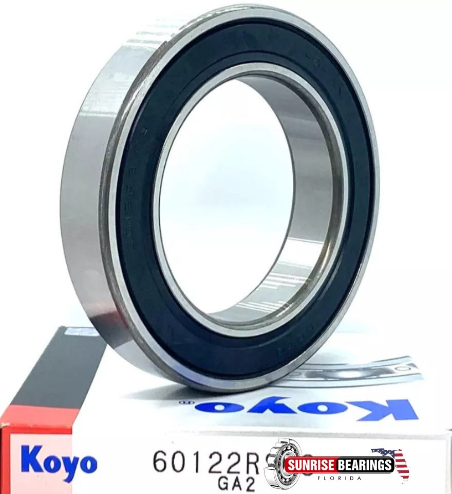 KOYO JAPAN 6012 2RS Deep Groove Ball Bearing, Rubber Sealed 60x95x18 mm