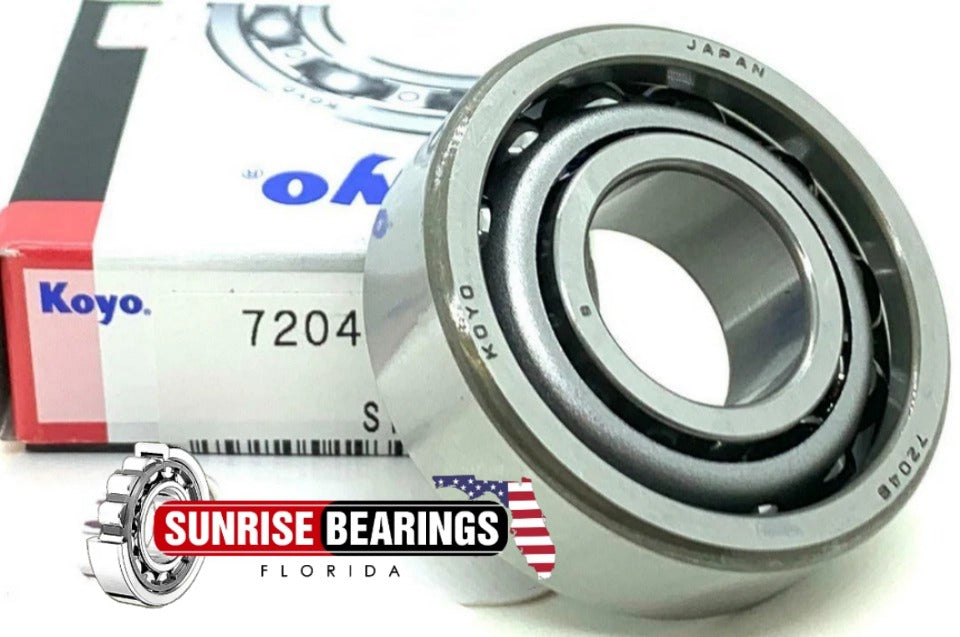 KOYO Japan 7204 B Angular Contact Ball Bearing 20x47x14 mm