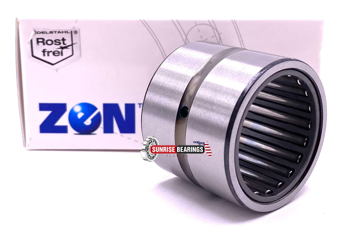 ZEN NK28/30 Machined Needle Roller Bearing 28x37x30 mm