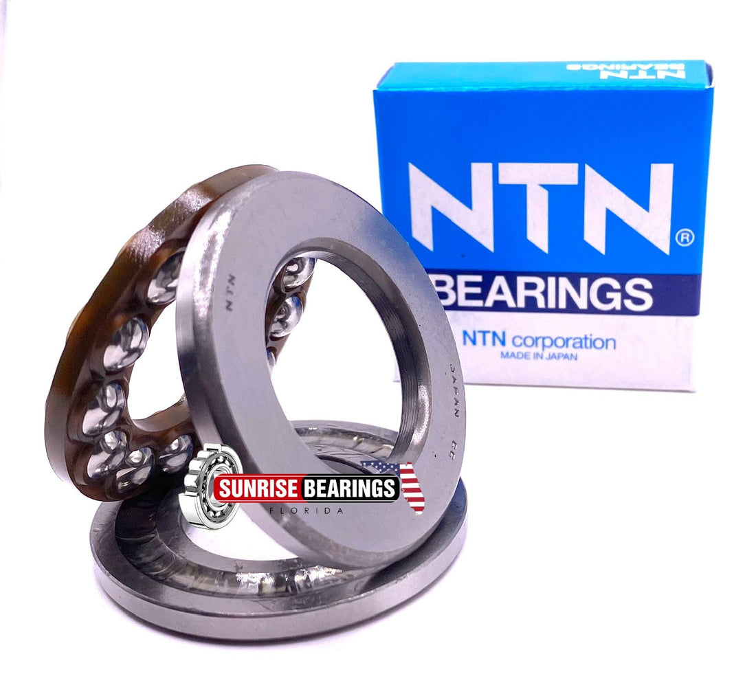 NTN Japan 51205 Axial Deep Groove Ball Bearing 25x47x15 mm