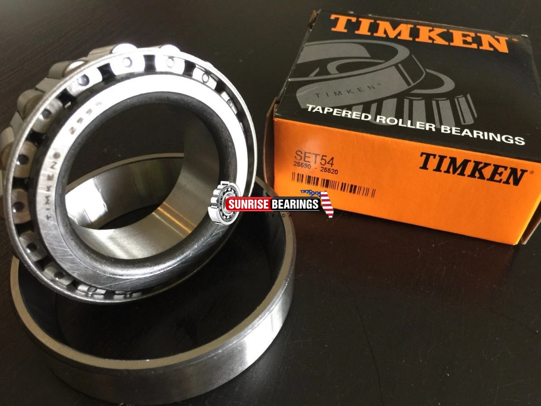 25590/25520 Wheel Bearing and Race Set-Race Set Front Inner TIMKEN SET54