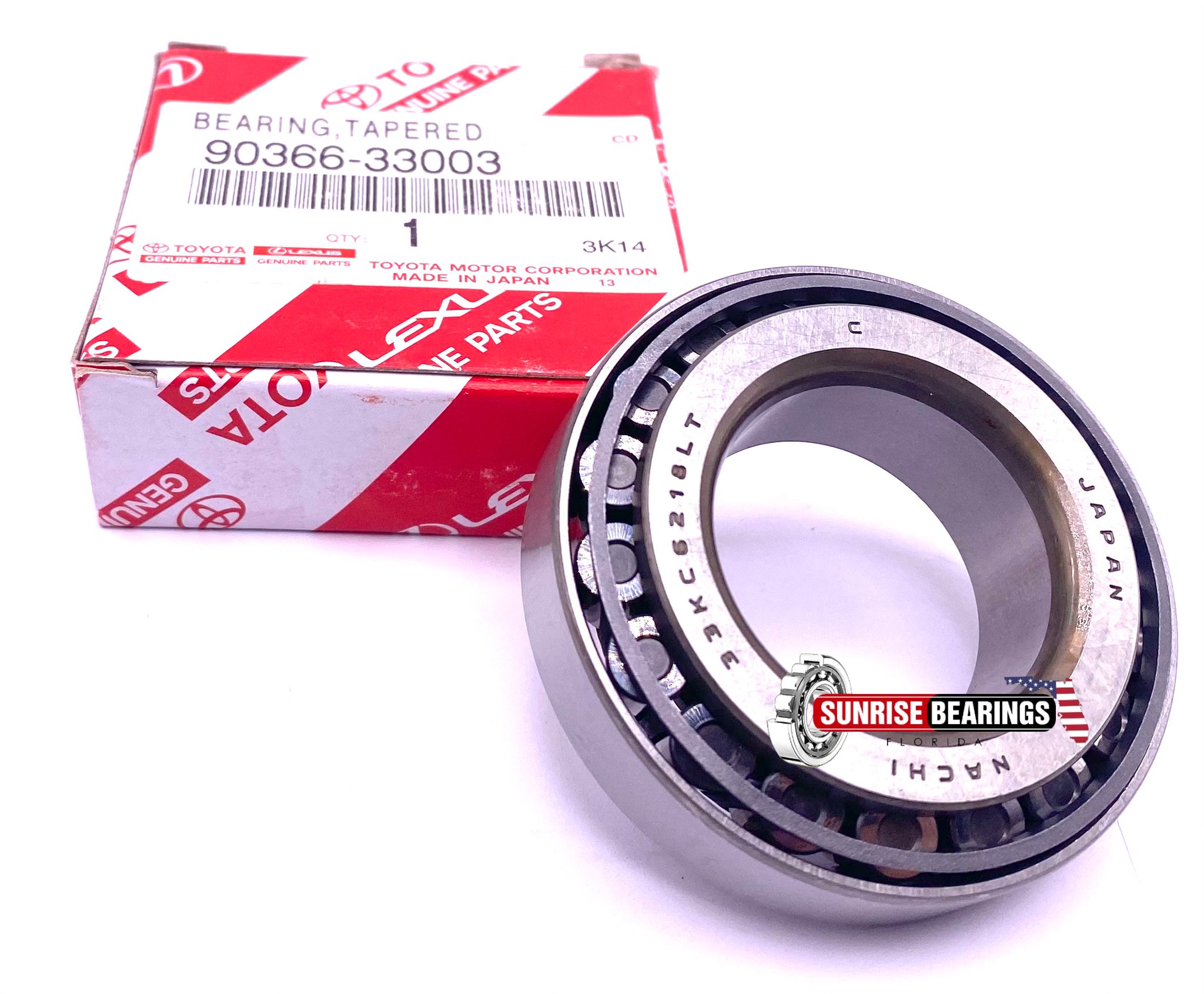 NACHI JAPAN 35KC6218 Transfer Pinion Bearing for TOYOTA 90366