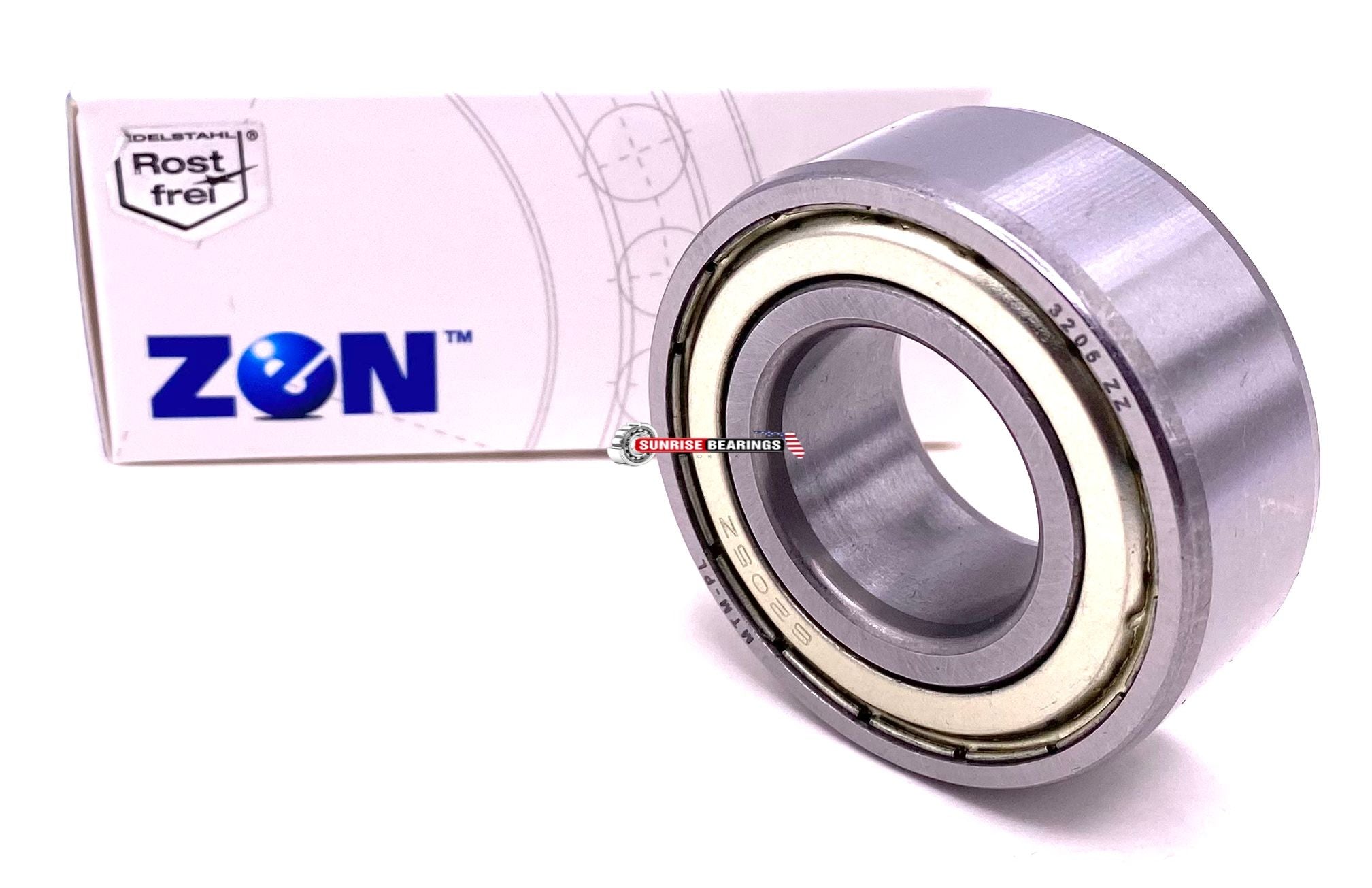 ZEN 5205 ZZ Angular Contact Ball Bearing, Metal Shielded 3205 ZZ ZEN 5205 ZZ Angular Contact Ball Bearing, Metal Shielded 3205 ZZ